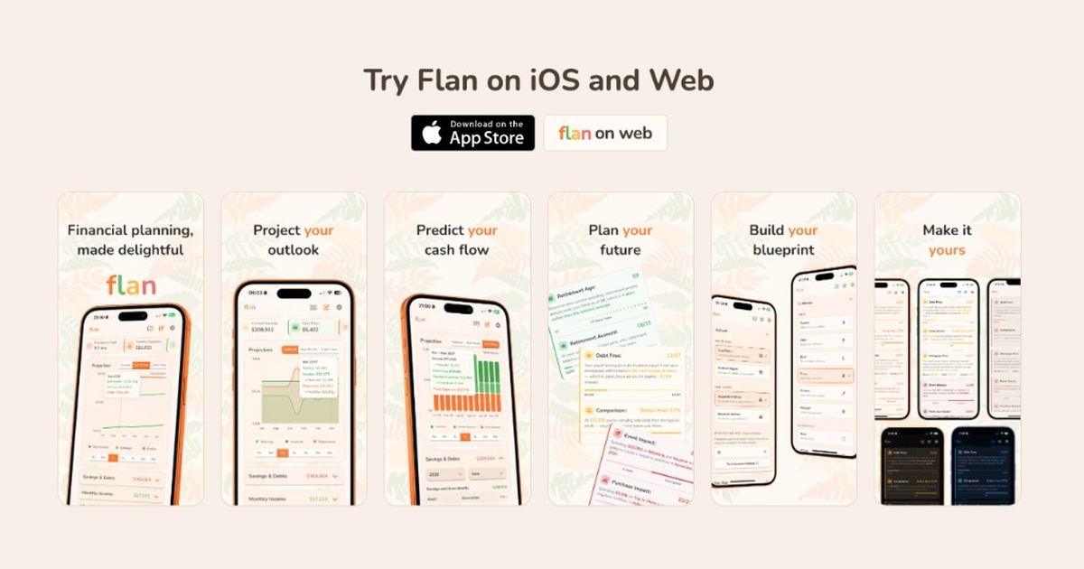 Flan | Projection-First Budgeting App for Couples